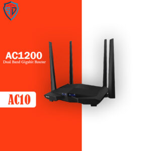 Tenda AC1200 Gigabit Smart WiFi Router - 5GHz Gigabit Dual Band MU-MIMO Wireless Internet Router.