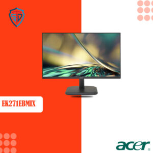 Acer Monitor, 27" FHD IPS Display, 100Hz Refresh Rate, 1ms (VRB) Response Time, AMD FreeSync Technology, Flickerless Feature, Built-In Speaker | EK271EBMIX