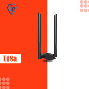 Tenda U18a AX1800 WiFi 6 USB Adapter, 1775 Mb/s, 802.11 ax/ac/a/b/g/n, antenna 2x5 dBi, Windows 10/11