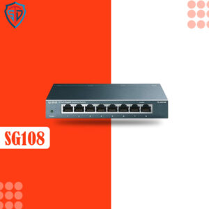 TP-Link TL-SG108 | 8 Port Gigabit Unmanaged Ethernet Network Switch, Ethernet Splitter | Plug & Play | Fanless Metal Design | Shielded Ports | Traffic Optimization | Limited Lifetime Protection