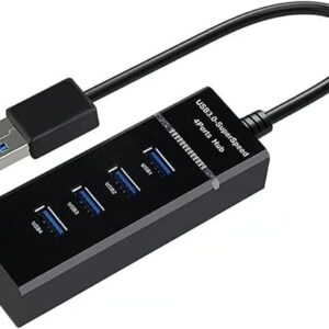 Generic High Speed 4 Port USB 3.0 Hub Expansion for Multiple Devices